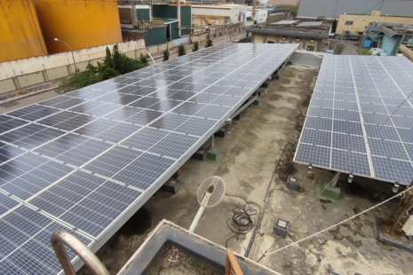 觀音工業區-屋頂型汙水廠屋頂