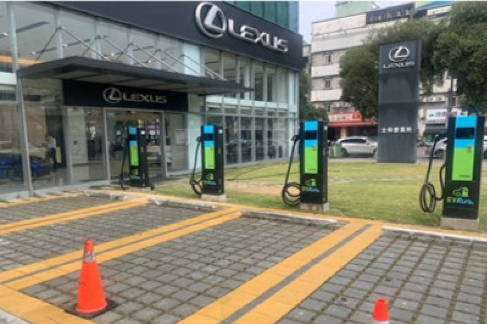 中和電動車超級充電站